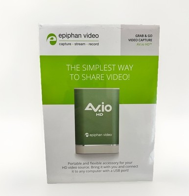 New Epiphan AV.io HD HDMI to USB Video Grabber - Compatible with HDMI Sealed