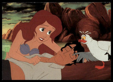 Ariel & Eric 1991 Pro Set The Little Mermaid #26 Raw Card
