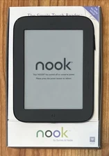 *Not Working* NOOK Simple Touch E-Reader 6" WiFi Touchscreen BNRV300 For Repair