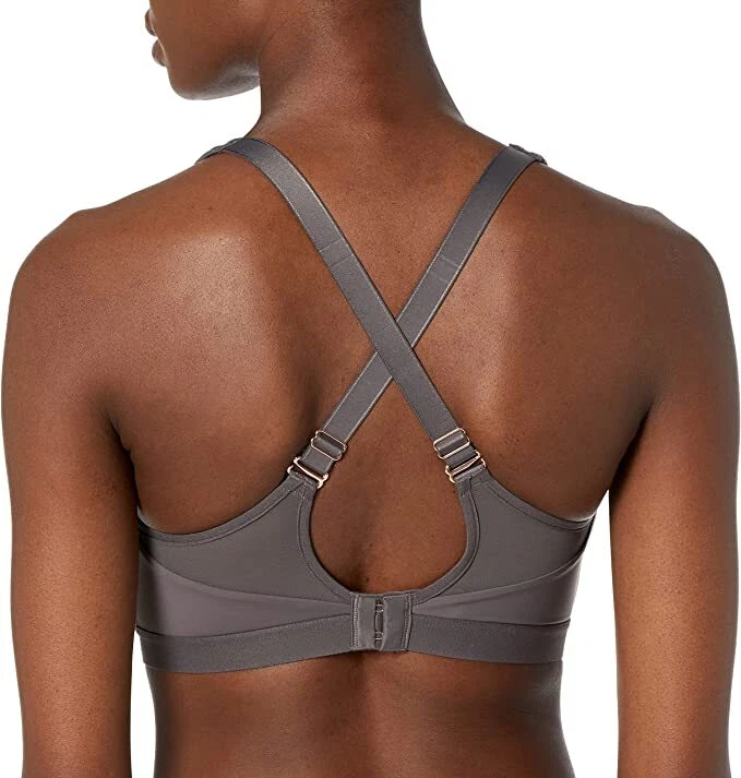 Le Mystere чистый иллюзия проводной спортивный бюстгальтер 7380 ЕС Szs D-G черный новый с ярлыком - Изображение 4 из 4