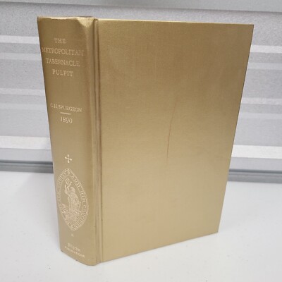 Metropolitan Tabernacle Pulpit Vol 36/1890, C. H. Spurgeon (1974) Gold Hardcover