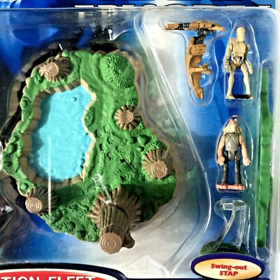 98 Star Wars Episode I Jar Jar Binks STAP INVASION Micro Machines Mini Szenen #1