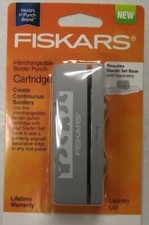 Fiskars 101700 Laundry List Border Punch Cartridge