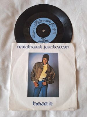 Michael Jackson - Beat It 7'' Vinyl single EX/VG 1982