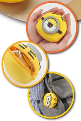 Yanoman Despicable Me Face Pouch New From Japan