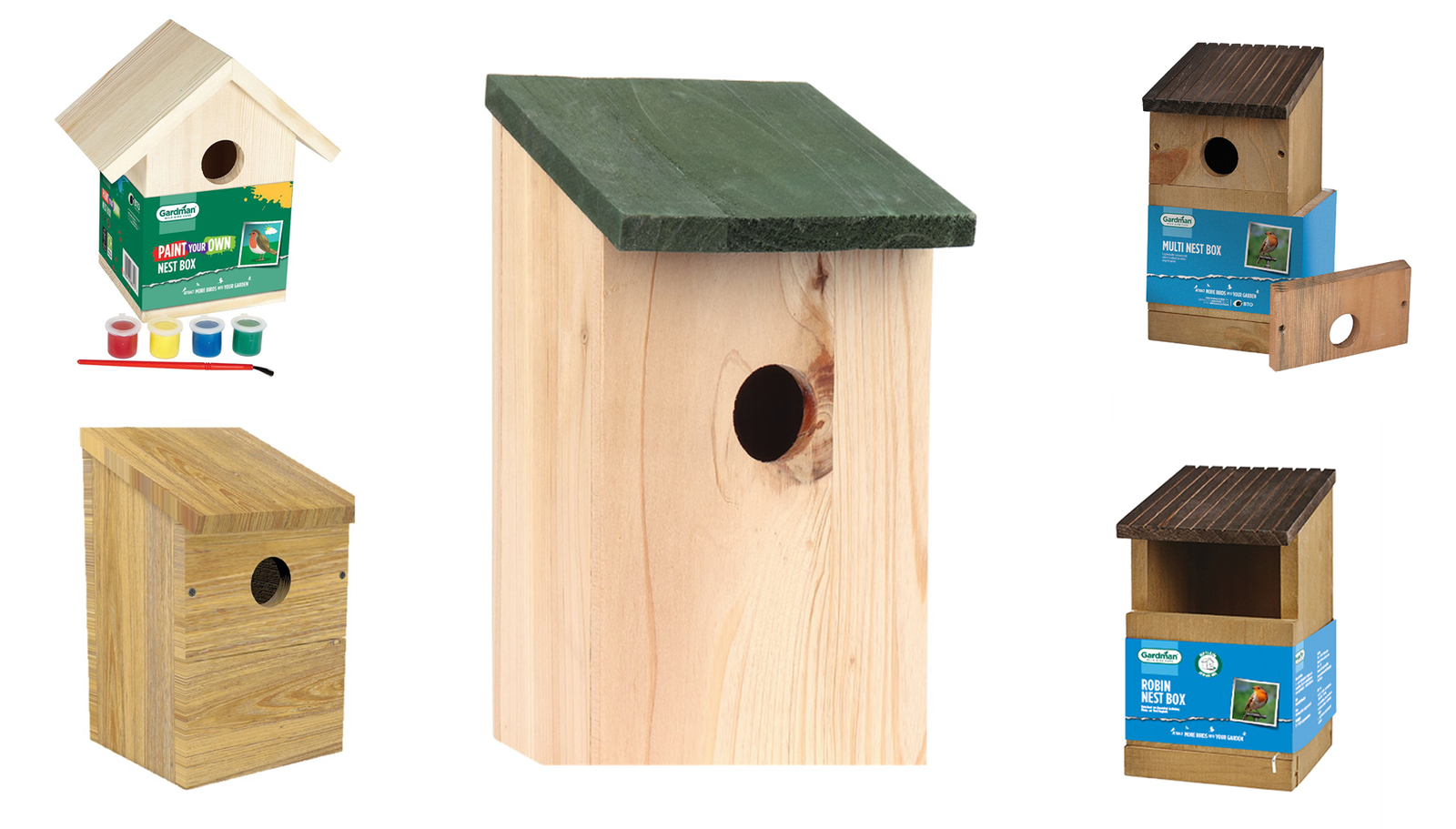 Wild Bird Nest Box ECO Friendly FSC Wood Strong Treated eBay