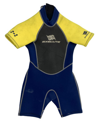 Shorty Wetsuit Youth Sz 2 Execute 2mm Kids Youth Spring Priority Mail Shipping