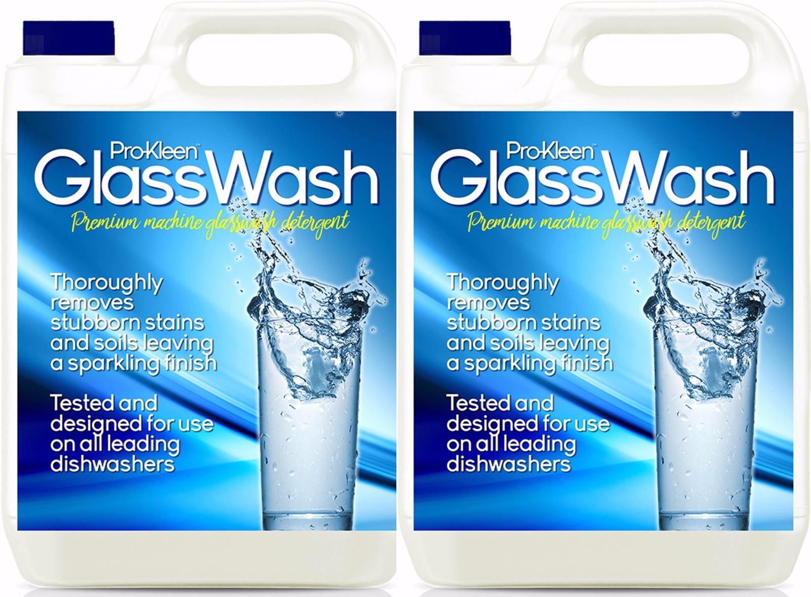 Prokleen Glasswash Liquid Detergent DishWasher Machine Clean Pub Restaurant 10L