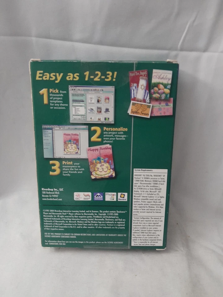 Print Master Select (Windows 98/Me/2000/XP) NEW, FACTORY SEALED - Image 2 of 3