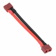 Deans Nylon T Plug Female to Female cable 12AWG 10CM Extension wire For RC