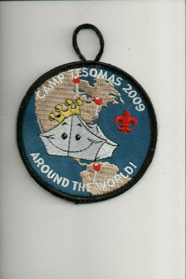 2009 Samoset Council Camp Tesomas Around The World! patch