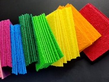 THIN FLY FOAM - FURRY FOAM - Fly Tying Materials - 2MM - 2 Sheets / Pack - NEW 