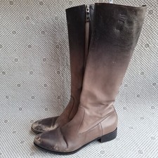 Prada Knee High Brown Riding Boots Eur 38