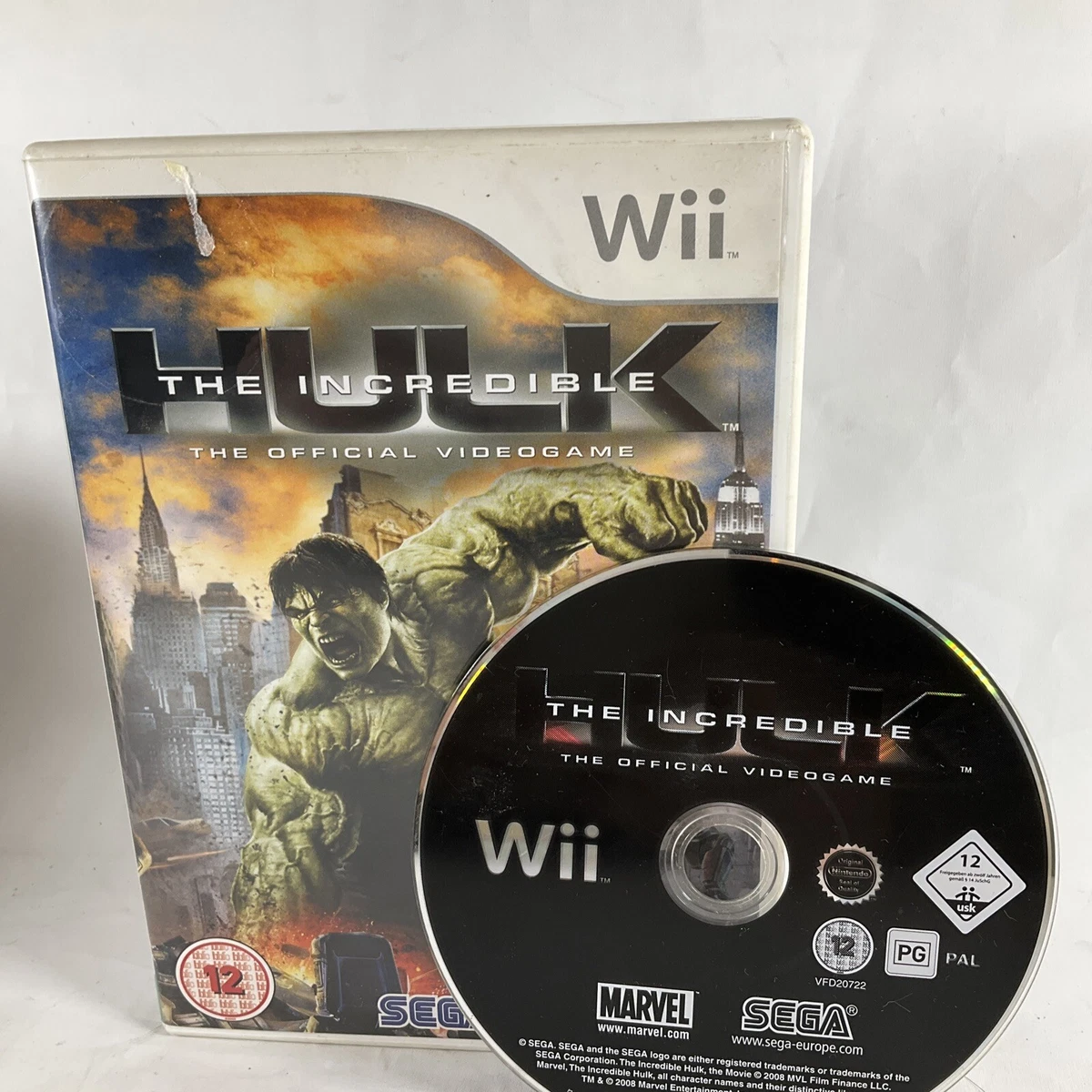 Nintendo Wii The Incredible Hulk WII eBay