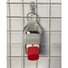 Large Inhaler Holder Case Keyring Sleeve Solid White Asthma COPD Cover