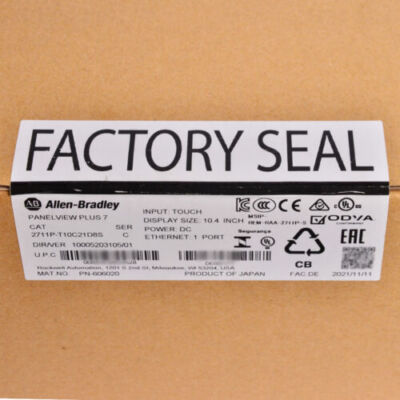Allen-Bradley 2711P-T10C21D8S HMI PanelView Plus 7 10'' Sealed 2711PT10C21D8S