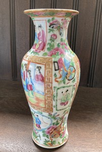 19th C Chinese Porcelain Canton Vase