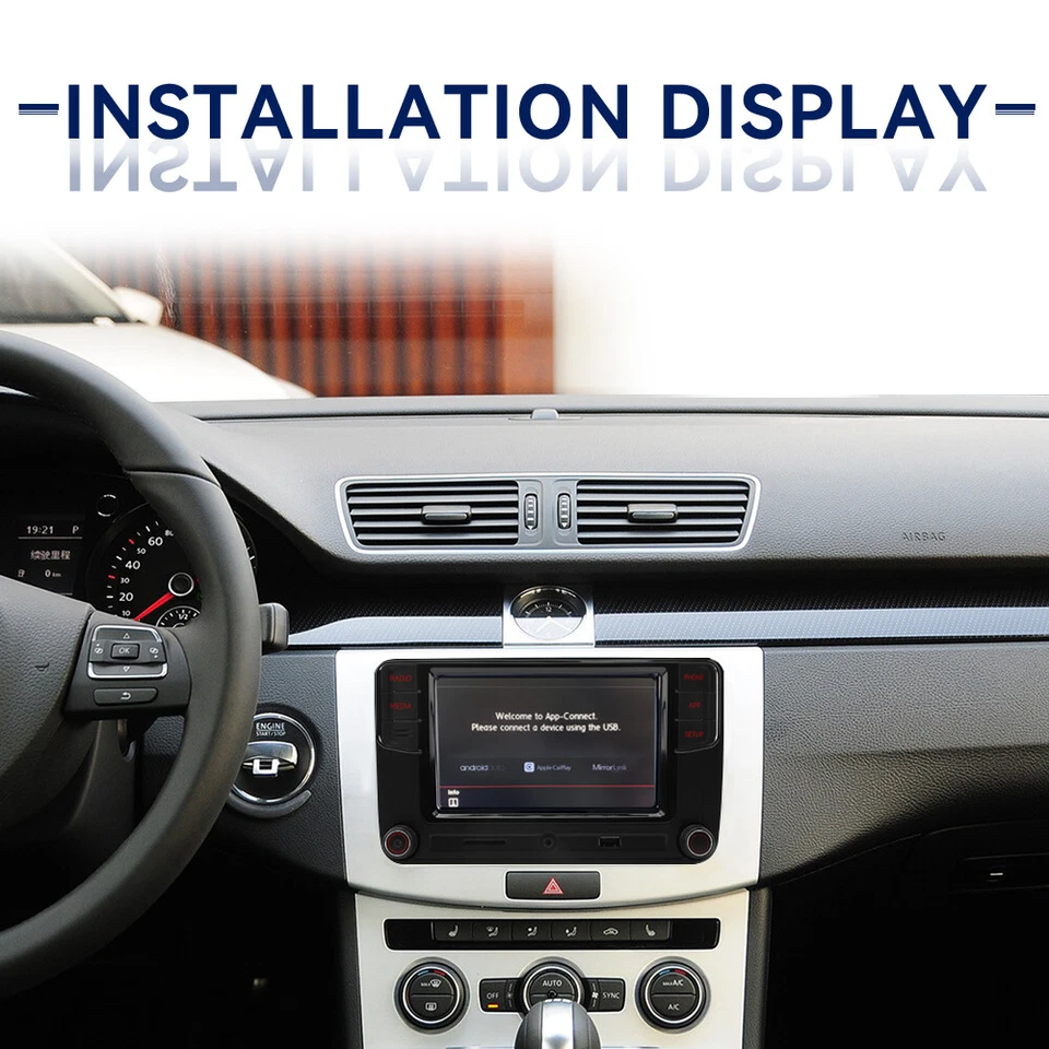 NONAME RCD330 187F Autoradio Stereo Carplay Android Auto Für VW Golf CC Tiguan - Bild 2 von 4