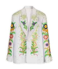Men 2Pc White color Cowboy Style Western prom Party Attire Wedding suit outfits