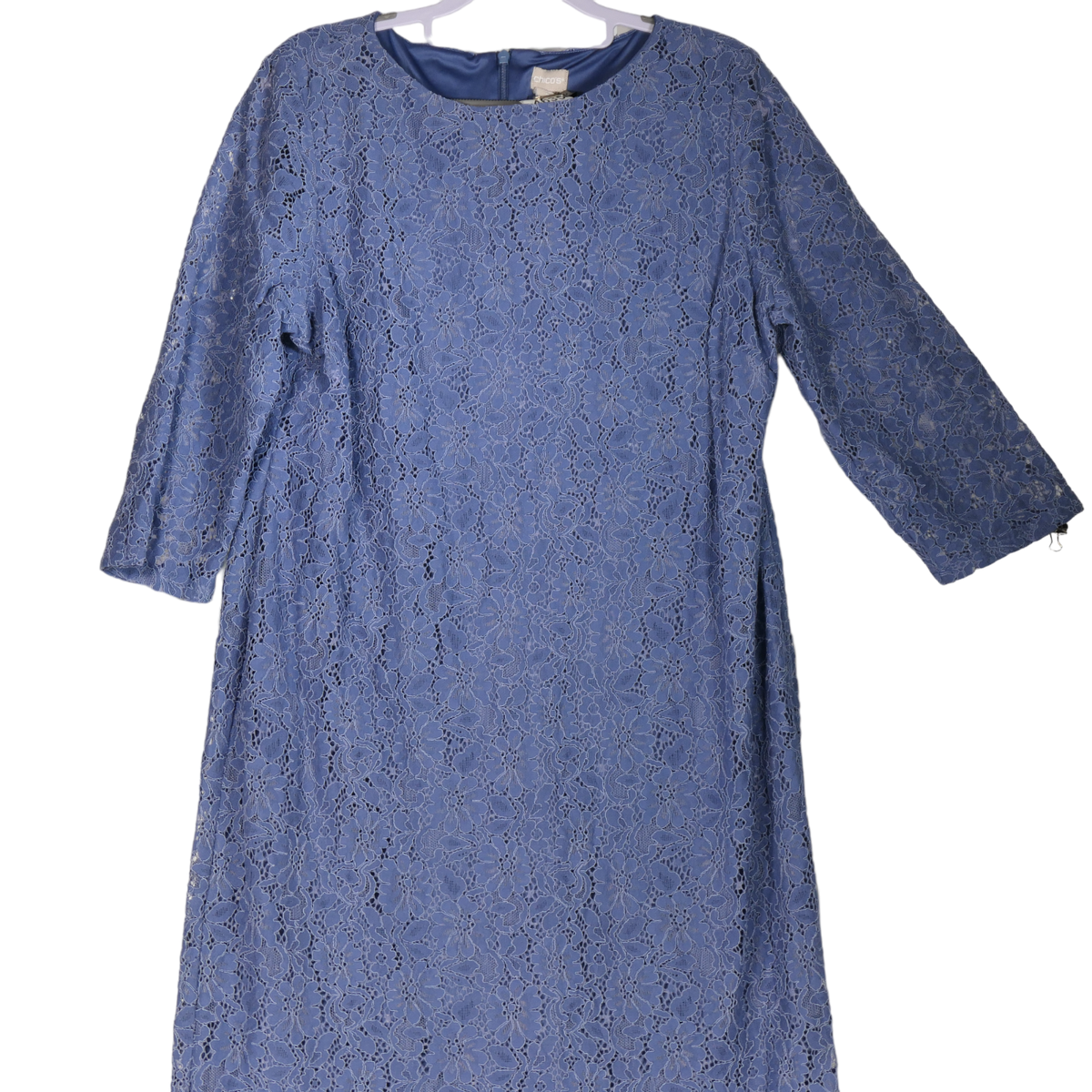 chicos lace dress Petite Crochet-Lace Maxi Dress