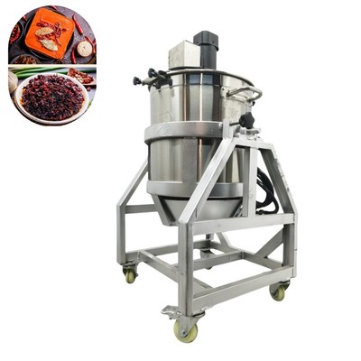 110V 50L Food Cooking Frying Pot Stirrer Blender Commercial Mixer LPG/Electric