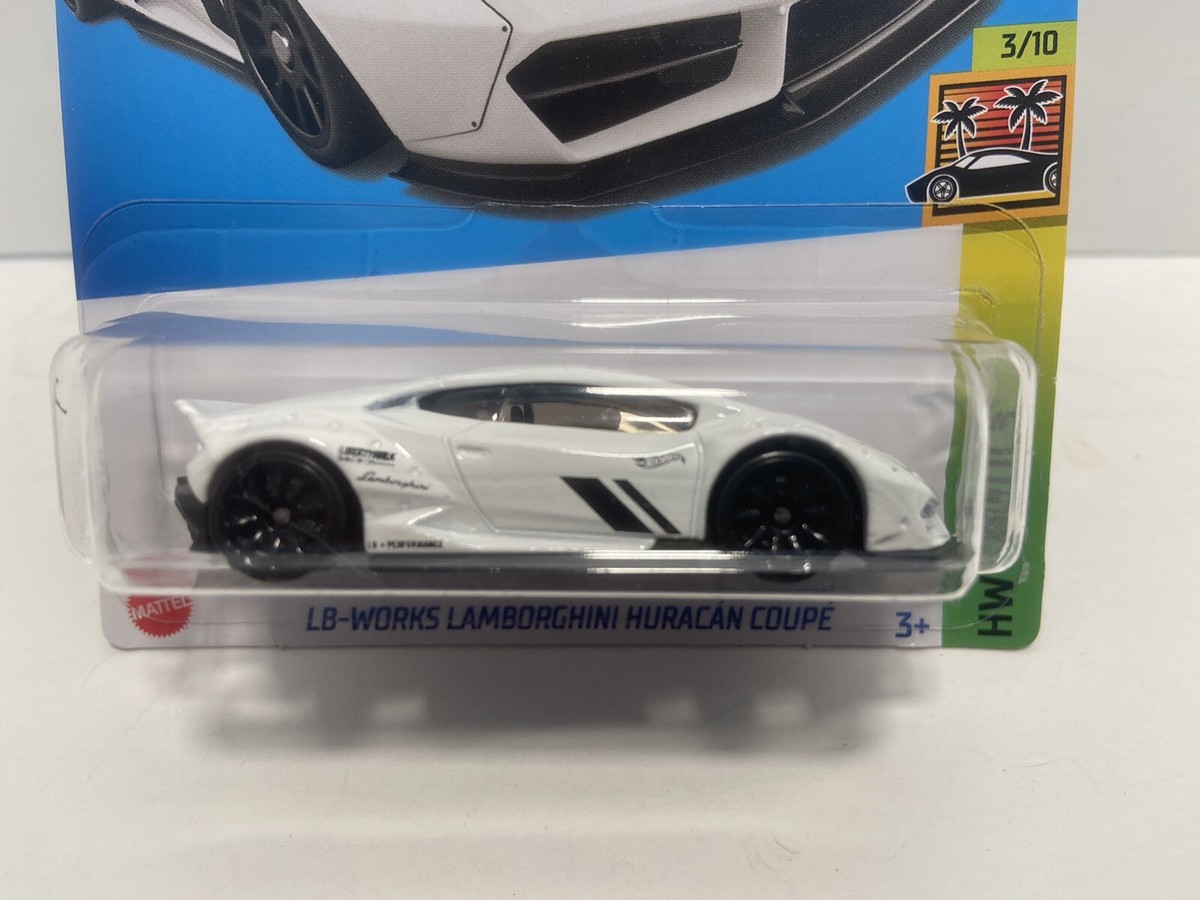 2022 Hot Wheels LB-Works Lamborghini Huracan Coupe White HW