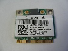 Dell Inspiron 1545 Series Wireless Half Card BCM94312HMG DW1397 FR016 K44-15