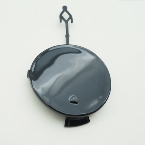 Cubierta de gancho de remolque delantera derecha para BMW X6 E71 E72 Jet Black 668 - Imagen 4 de 6