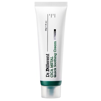 Dr.Different CICA Metal Quick Soothing Cream 50ml/1.69 fl. Oz.  K-beauty