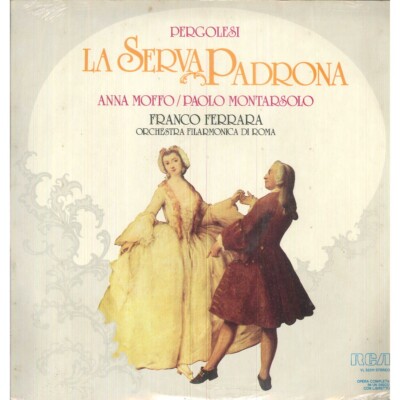 Pergolesi, Moffo, Montarsolo LP Vinile La Serva Padrona / VL32511 Sealed