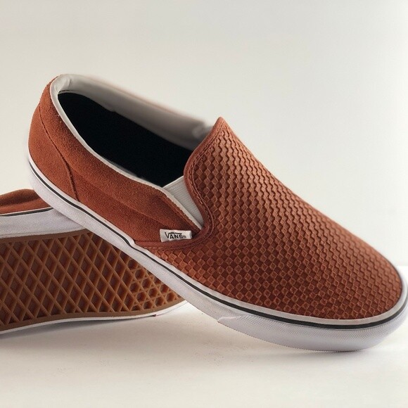embossed suede vans