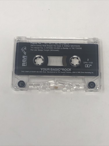 Your Basic Rock (Cassette, 1993, BMG Music) Chuck Berry, Richie Valens - Picture 4 of 4
