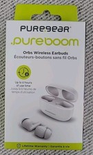 PureGear - PureBoom Orbs White Bluetooth Headset NEW