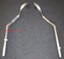 1968-1974 Chevrolet Nova 2.5" Mandrel Bent Tail Pipes - Dual Exit Aluminized