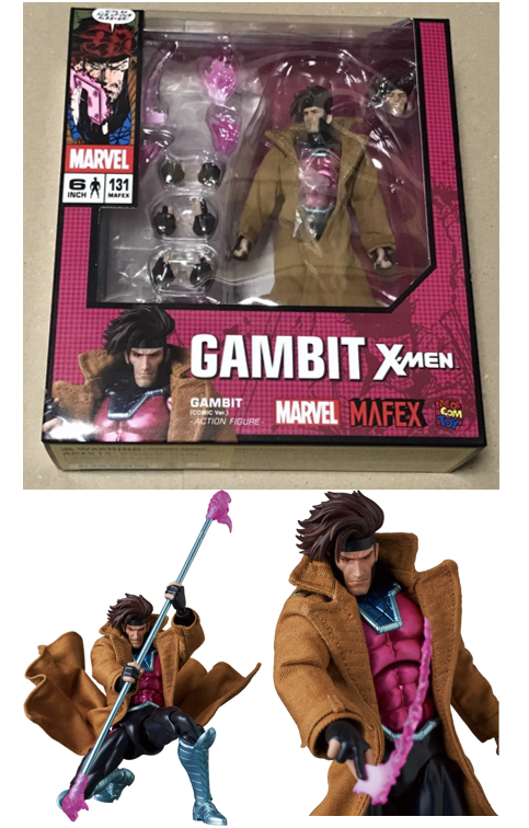 Medicom Toy MAFEX X-MEN No.131 GAMBIT COMIC Ver. ACTION ...