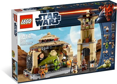 LEGO STAR WARS JABBA'S PALACE 9516 + RANCOR PIT 75005 -2 Sets NEW