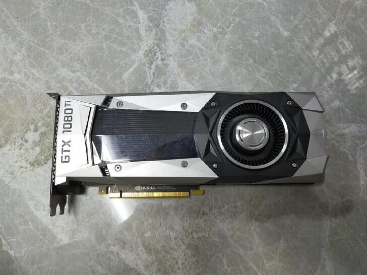 NVIDIA+GeForce+GTX++TI+Founders+Edition+GB+GDDR5X+Graphic+