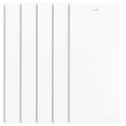 Vertical Blind Slats Vanes Replacement Blinds Kitchen Windows 58.5" x 3.5" White