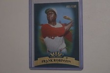 2011 Topps Tier One Blue Four #20 Frank Robinson Cincinnati Reds Baseball Card