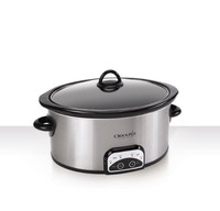Crock-pot Sccpvp600-s 6-quart Smart-pot Oval Slow Cooker, Stainless Steel , New, on sale Crock-pot Sccpvp600-s 6-quart Smart-pot Oval Slow Cooker, Stainless Steel , New, on sale