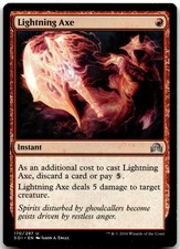 MTG Lightning Axe U Shadows over Innistrad 170 MP