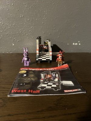 READ INCOMPLETE Five Nights At Freddy s Mcfarlane Fnaf West Hall Set FOXY BONNIE