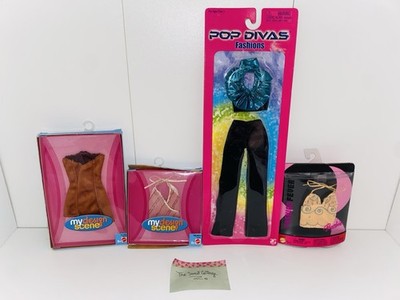 4 Barbie Fashion Fever ~ My Design Scene ~ Pop Diva Halter Outfit Packs  