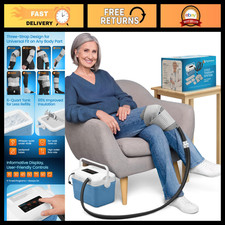 Compact Cold Therapy Machine - Portable Ice Compression System for Knee Recovery