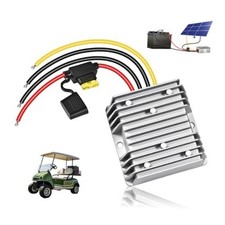 36V 48V to 12V Converter 20A 240W DC-DC Step Down, 48V to 12V Converter Golf