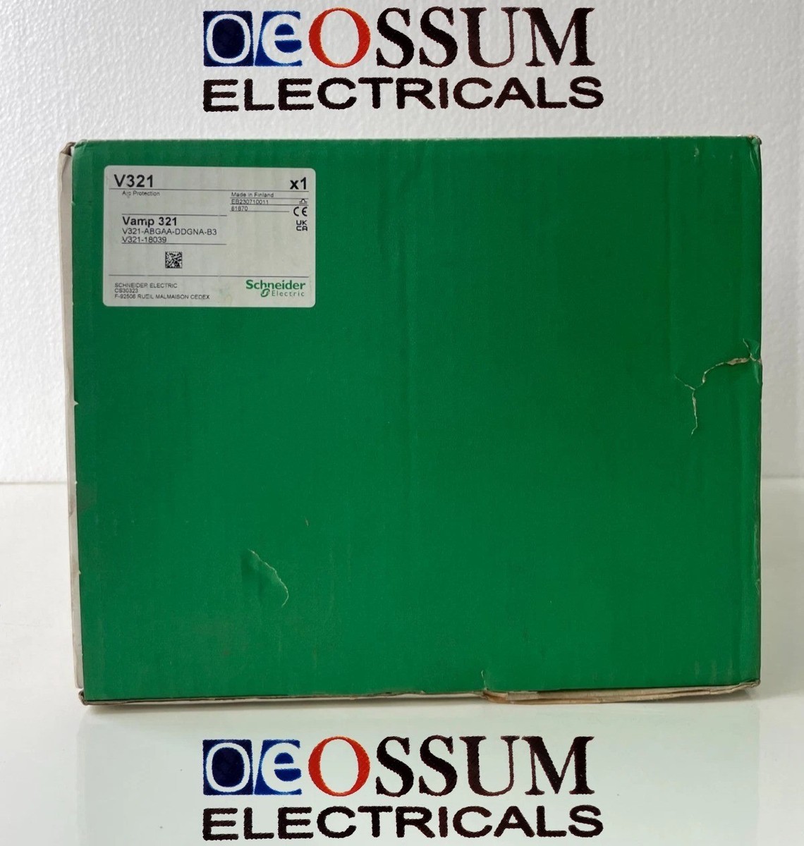 SCHNEIDER ELECTRIC VAMP 321 V321-ABGAA-DDGNA-B3 ARC FLASH