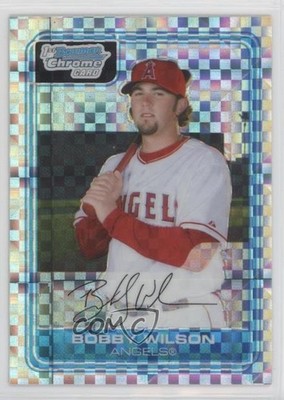 2006 Bowman Chrome Prospects X-Fractor 30/250 Bobby Wilson #BC127 1gj7