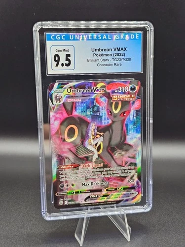 OLD CGC 9.5 Umbreon VMAX Brilliant Stars TG23/TG30 Trainer Gallery Pokemon Card