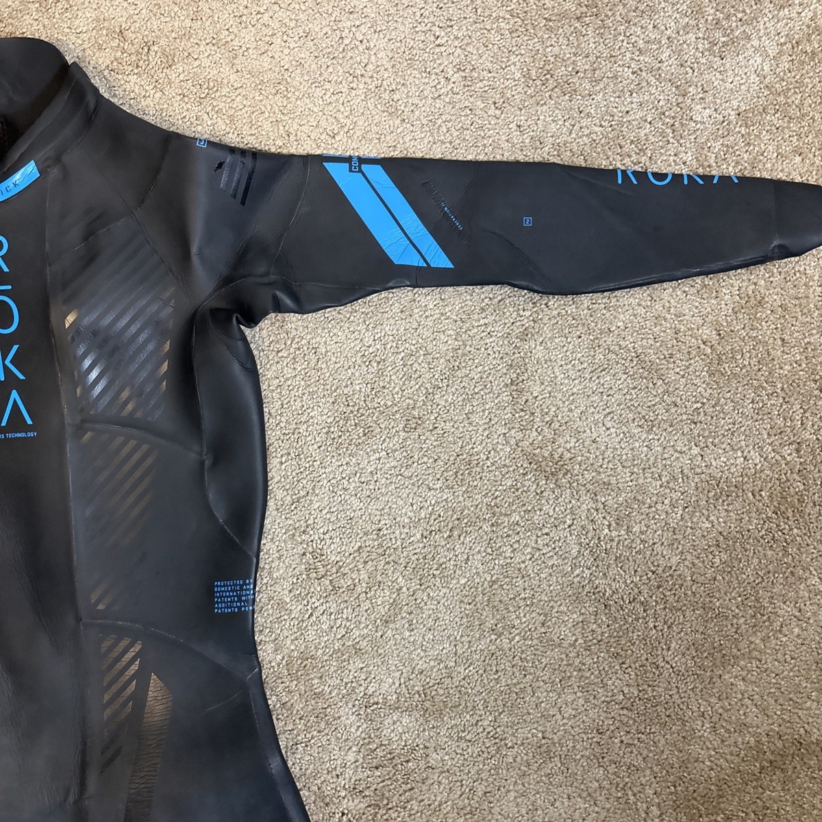 ROKA Maverick Comp II Wetsuit Men's MT Medium Tall Triathlon MSRP