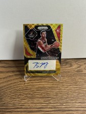 2023-24 Panini Prizm Kris Murray Rookie Signatures Gold Wave #03/10 (RC)